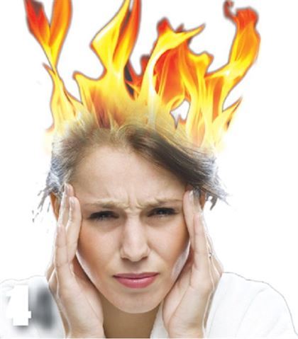 thở ra hơi nóng có thể do cơ thể bị nhiệt