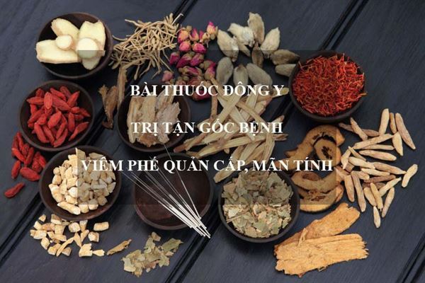 Điều trị viêm phế quản mãn tính bằng Đông y