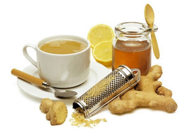 gừng sắc mật ong chữa viêm phế quản