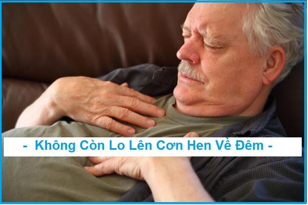 Hết lo lên cơn hen về đêm