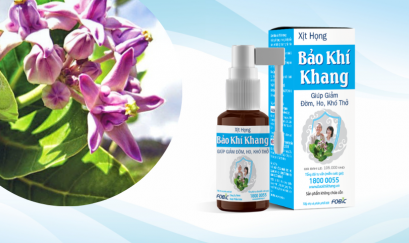 Hướng dẫn sử dụng xịt họng thảo dược Bảo Khí Khang 