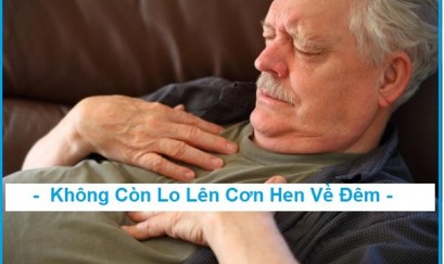 Giải nhanh bài toán “ Lên cơn hen về đêm”