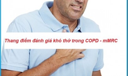 Thang điểm mMRC COPD đánh giá khó thở ở người bệnh COPD