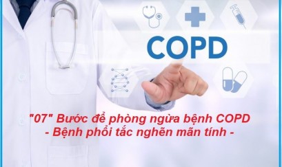 Chuyên gia hướng dẫn “07” bước phòng bệnh COPD