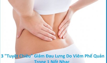 Đau lưng do viêm phế quản – hậu quả không ai ngờ tới!